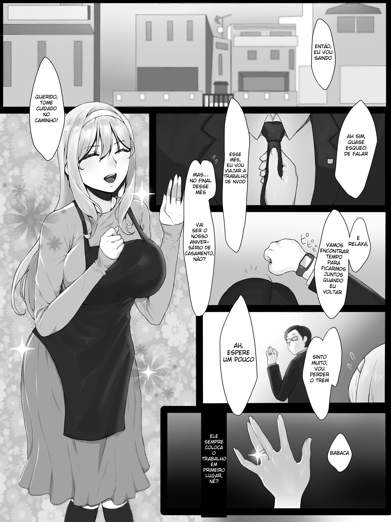 Yokkyuu Fuman no Kinpatsu Hitozuma o Izanatte mitara Akkenaku Chinochi shimashita - Foto 2