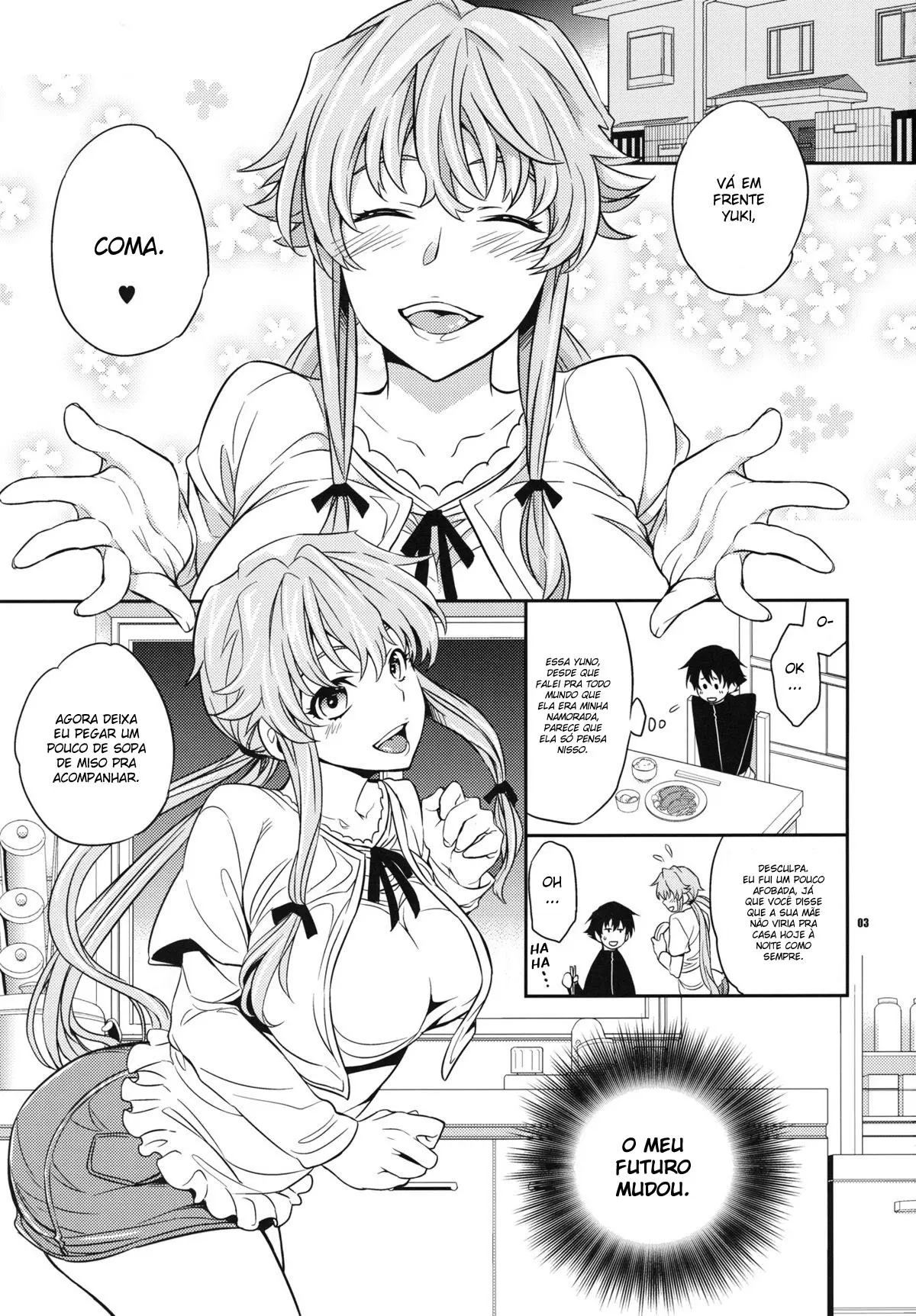 Yuki Yuno Ai no Mirai Nikki - Foto 3