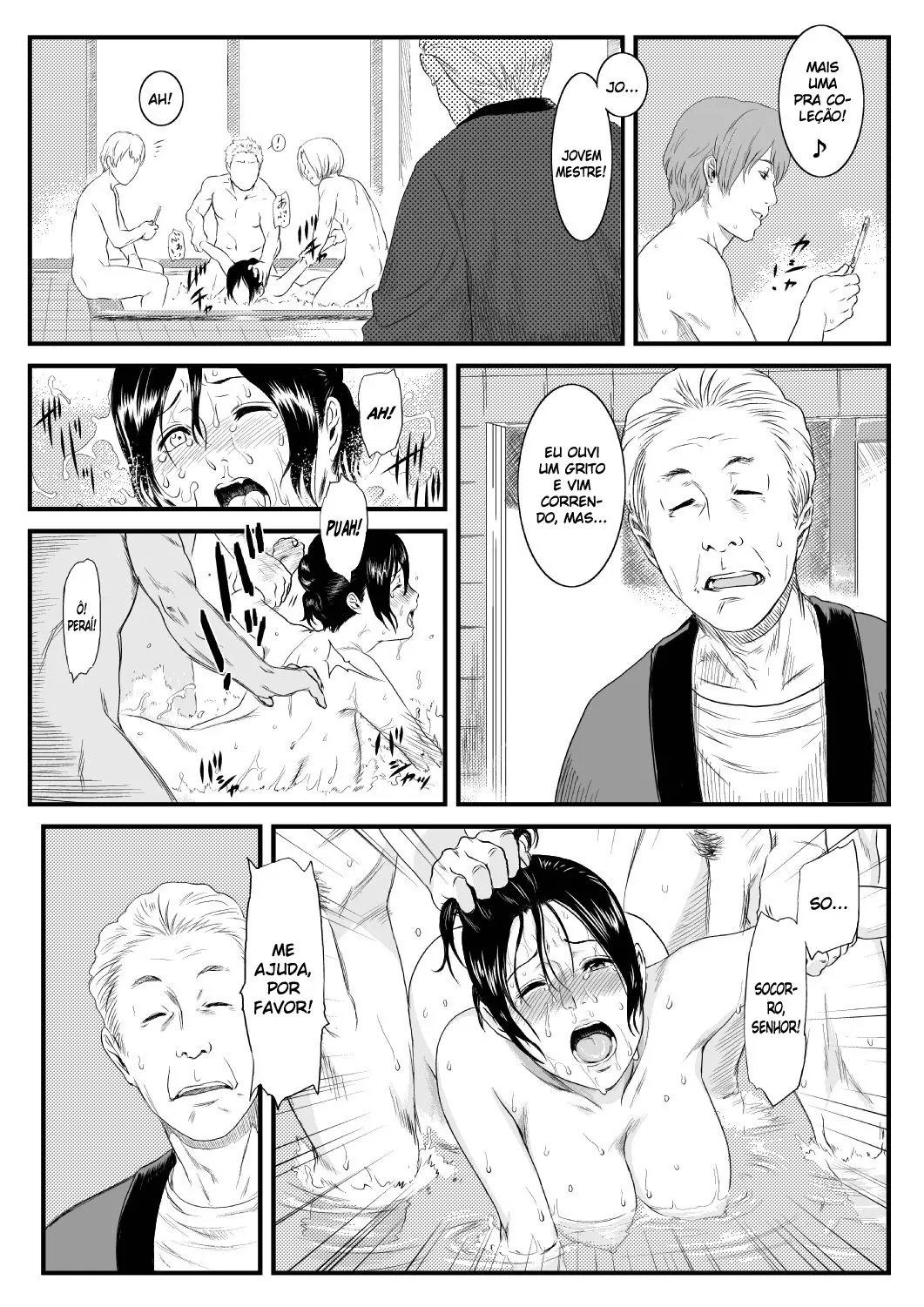 Onnayu ni Rannyuu Sareta Tsuma - Foto 25