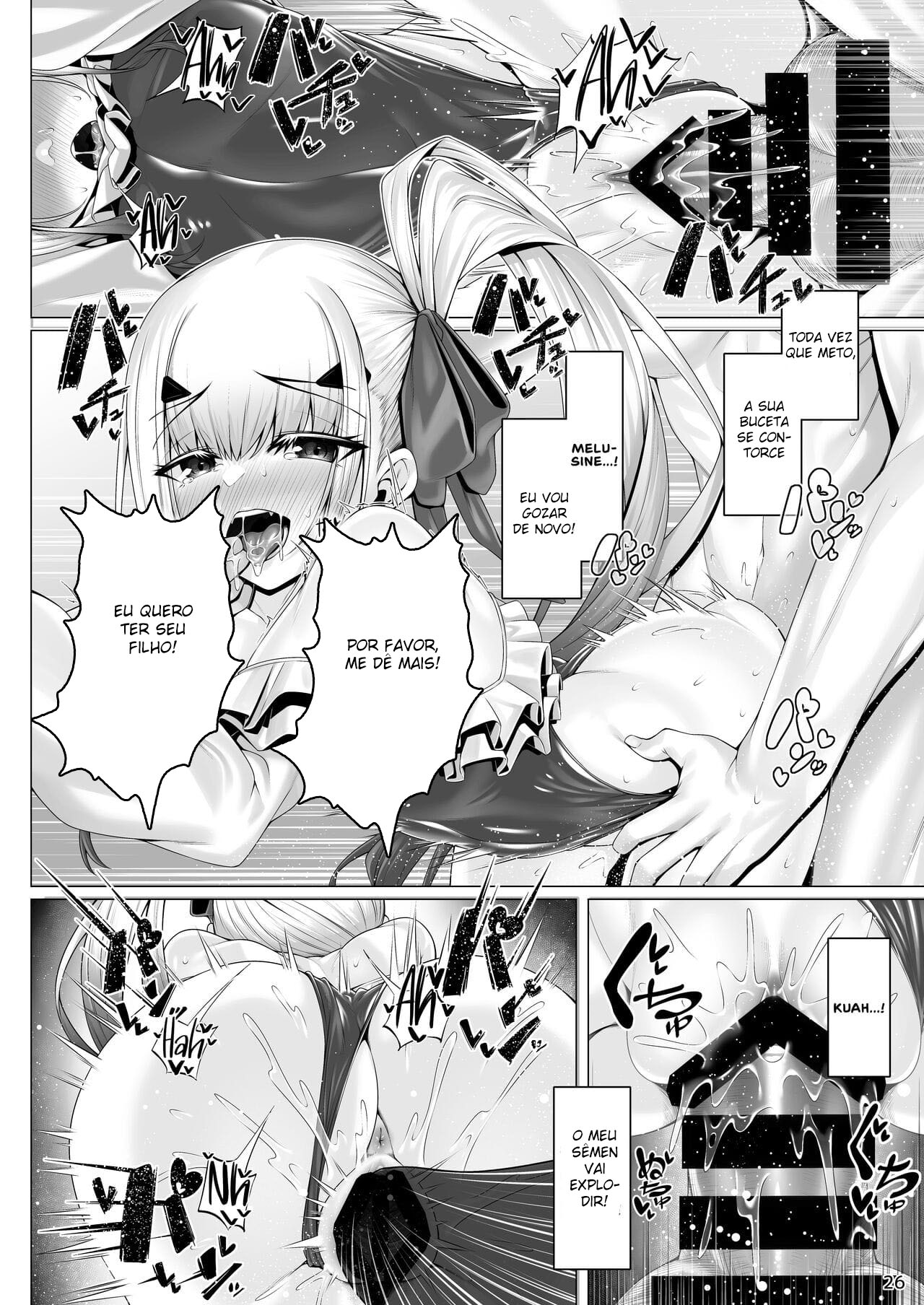 Melusine to Motto Iroiro Etchi Hon - Foto 24