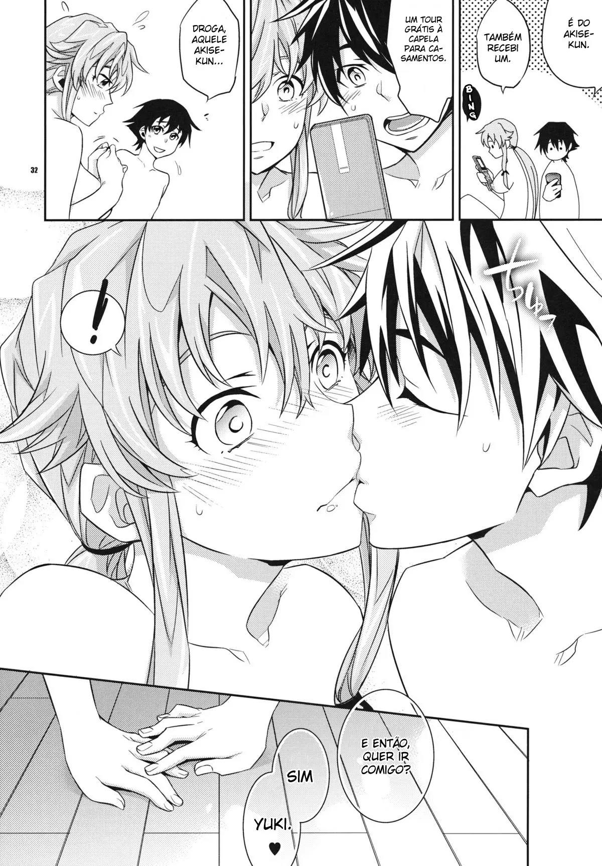Yuki Yuno Ai no Mirai Nikki - Foto 32
