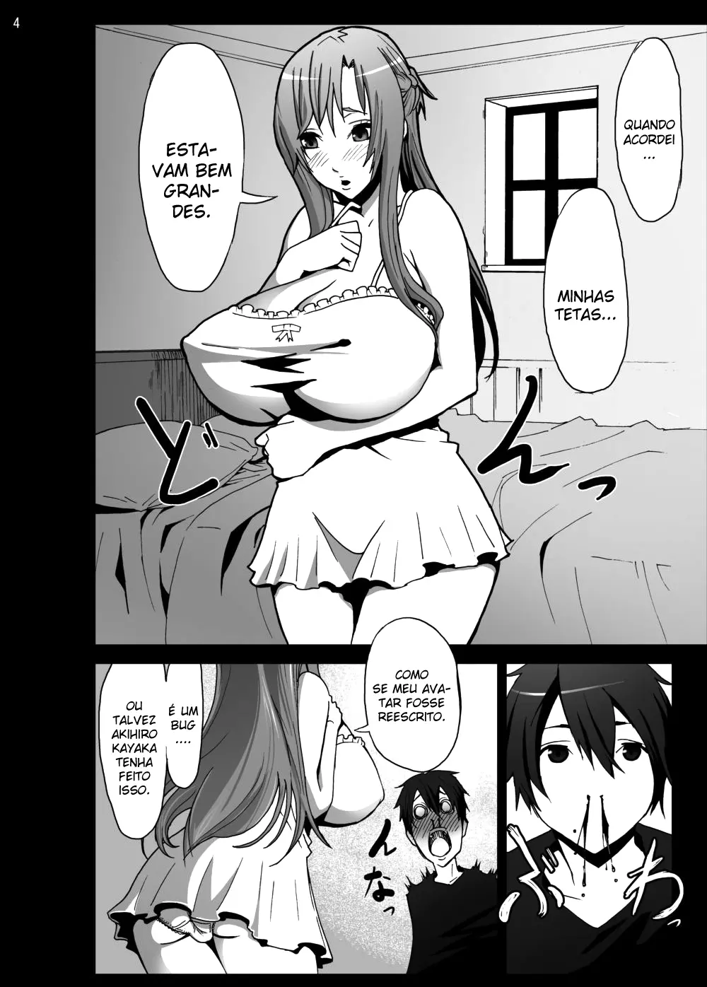 Asuna o Bakunyuu ni Shite Mita - Foto 4