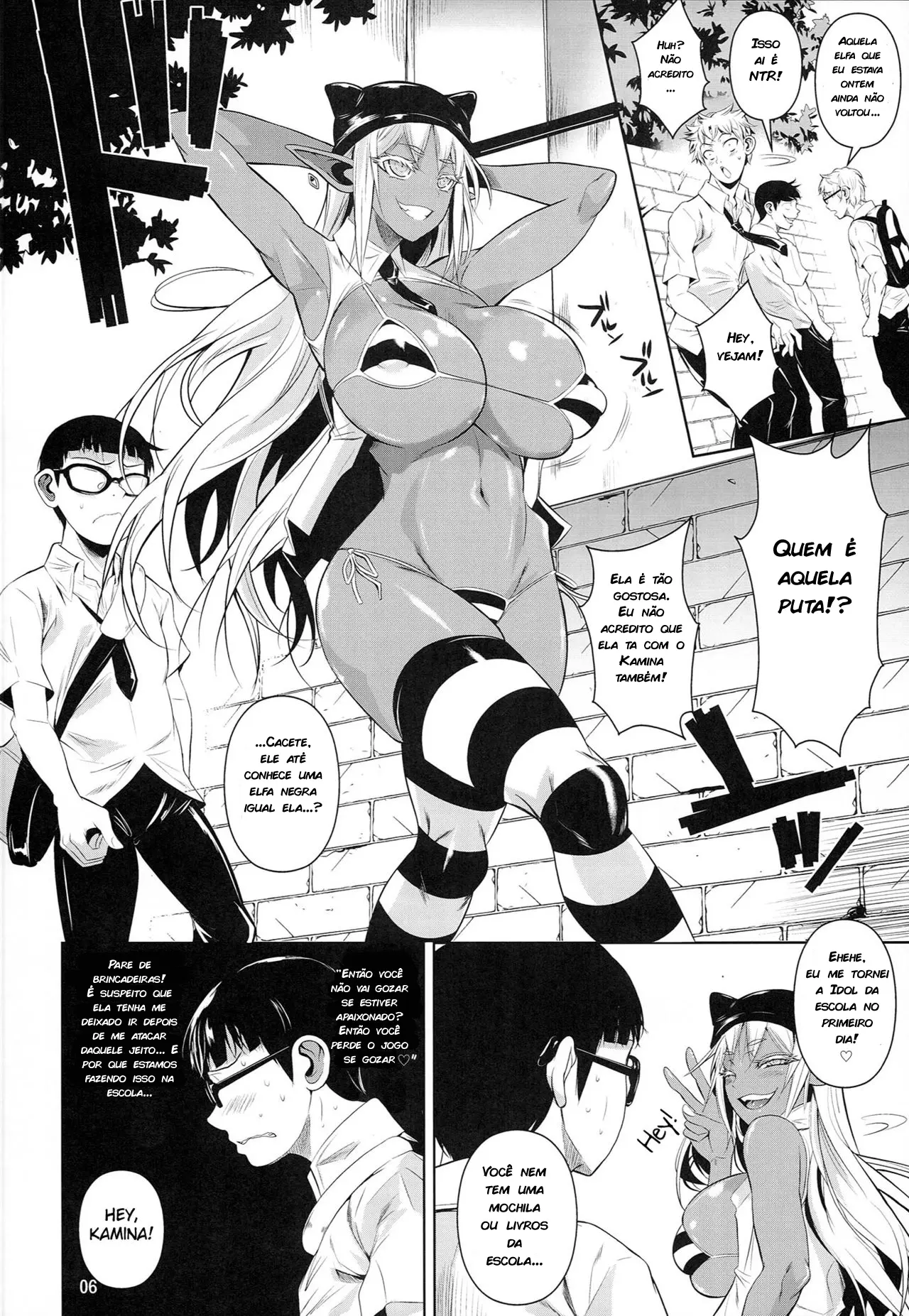 High Elf × High School Shuugeki Hen Toujitsu - Foto 7