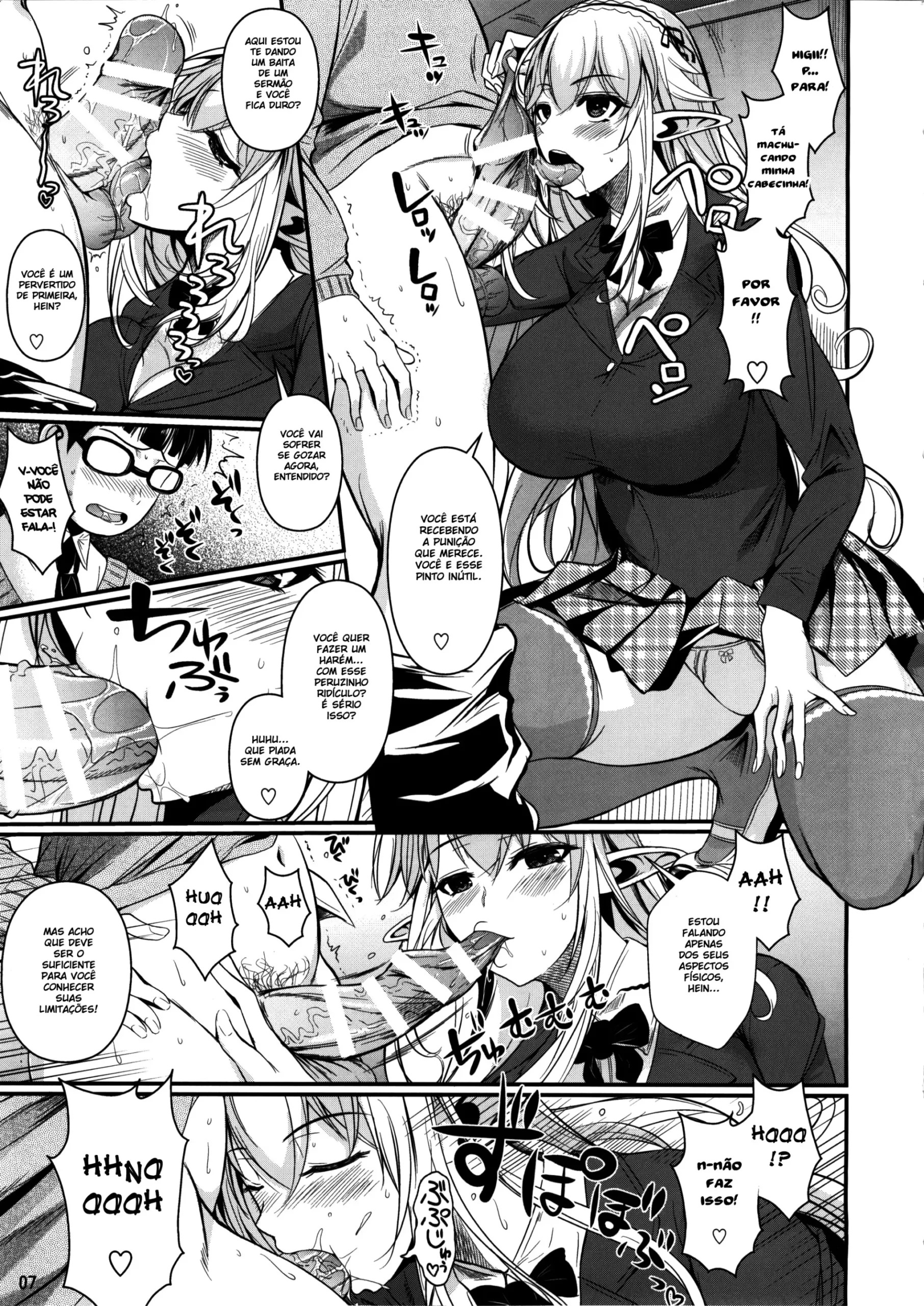 High Elf × High School Haku - Foto 8
