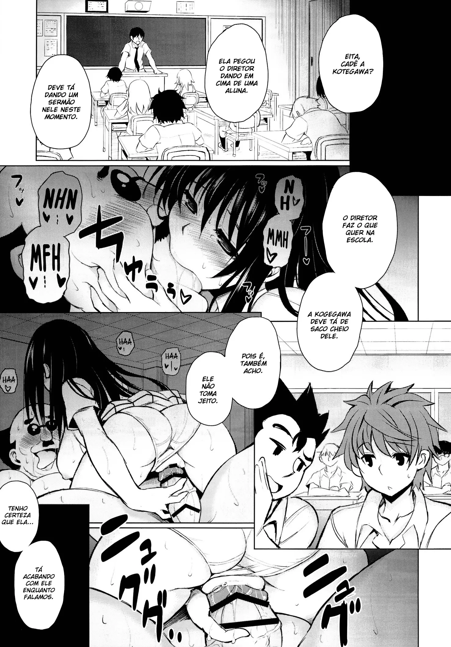 Kouchou no Harenchi o Tomeru tame ni Harenchi suru Kotegawa-san - Foto 12