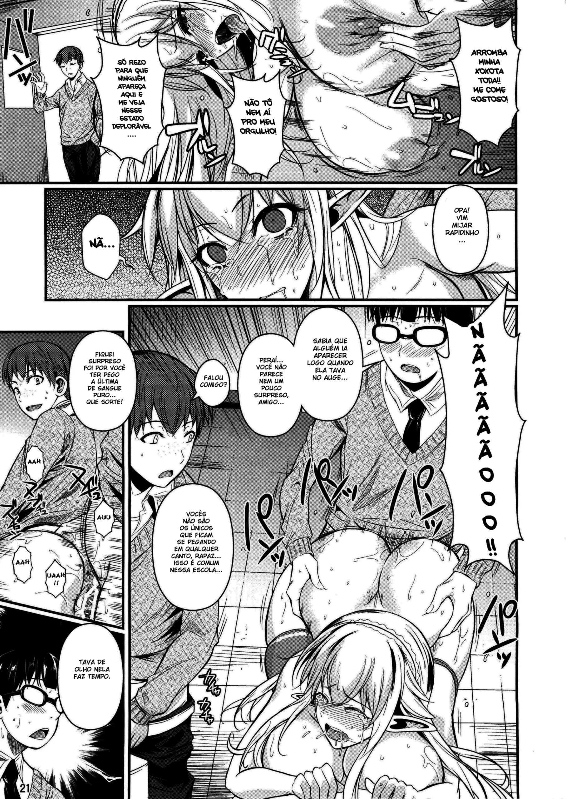 High Elf × High School Haku - Foto 22